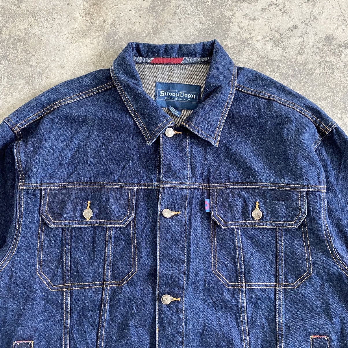 Snoop Dogg Vintage Snoop Dogg Jeans SDC Embroidered Trucker Jacket Size US XL / EU 56 / 4 - 12 Thumbnail