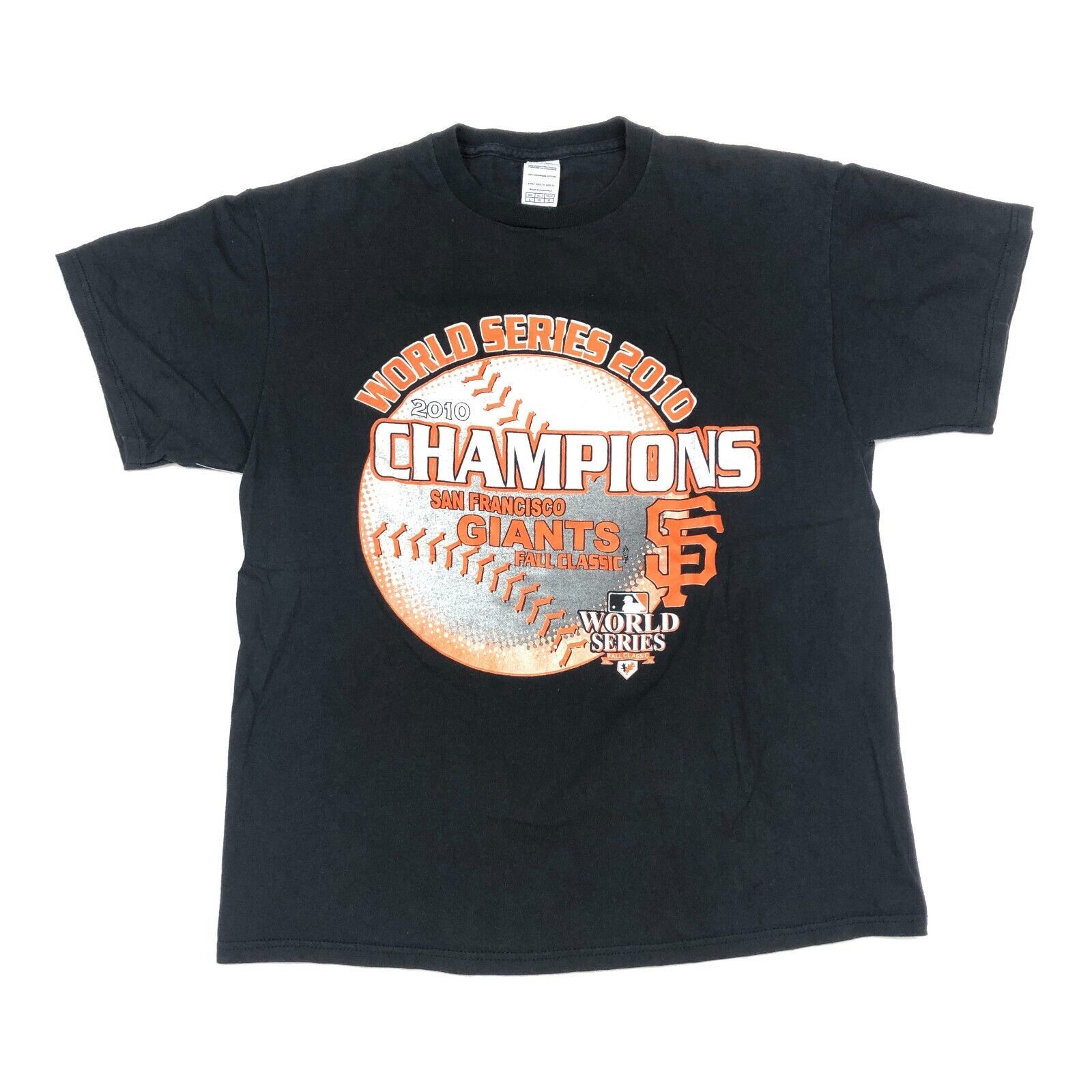 MLB × Vintage 2010 SF Giants World Series Champs Tee Shirt Large L B3 Size US L / EU 52-54 / 3 - 1 Thumbnail