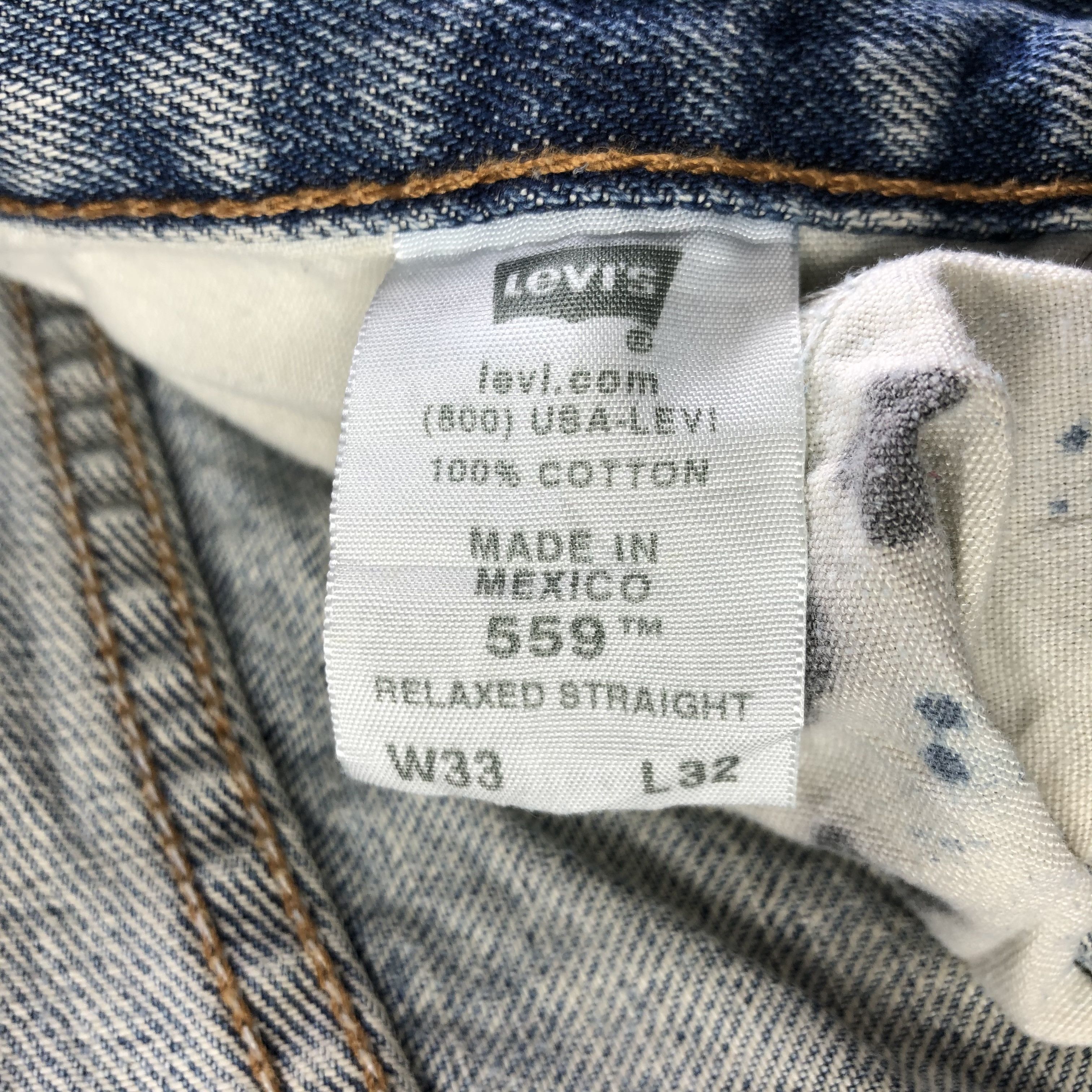Levi's Vintage Levis 559 Jeans-J3352 Size US 34 / EU 50 - 13 Thumbnail