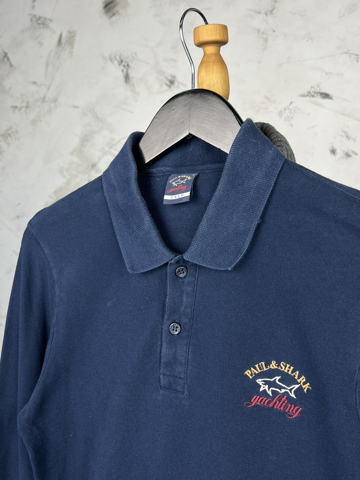 Paul & Shark Paul & Shark Long Sleeve Polo Shirt Size S Size US S / EU 44-46 / 1 - 3 Thumbnail