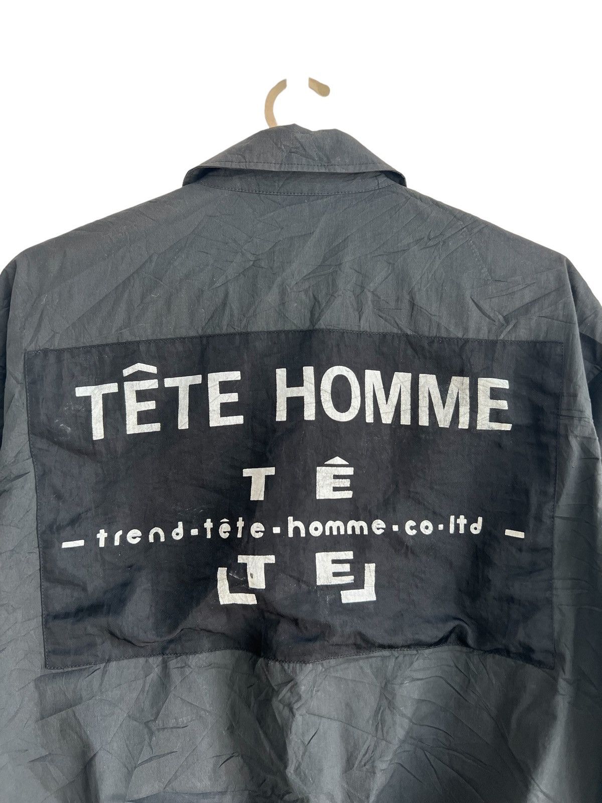 Final Home Vtg 80s Katoh Kazutaka Archive Runway Staff Gabardine Bomber Size US M / EU 48-50 / 2 - 4 Thumbnail