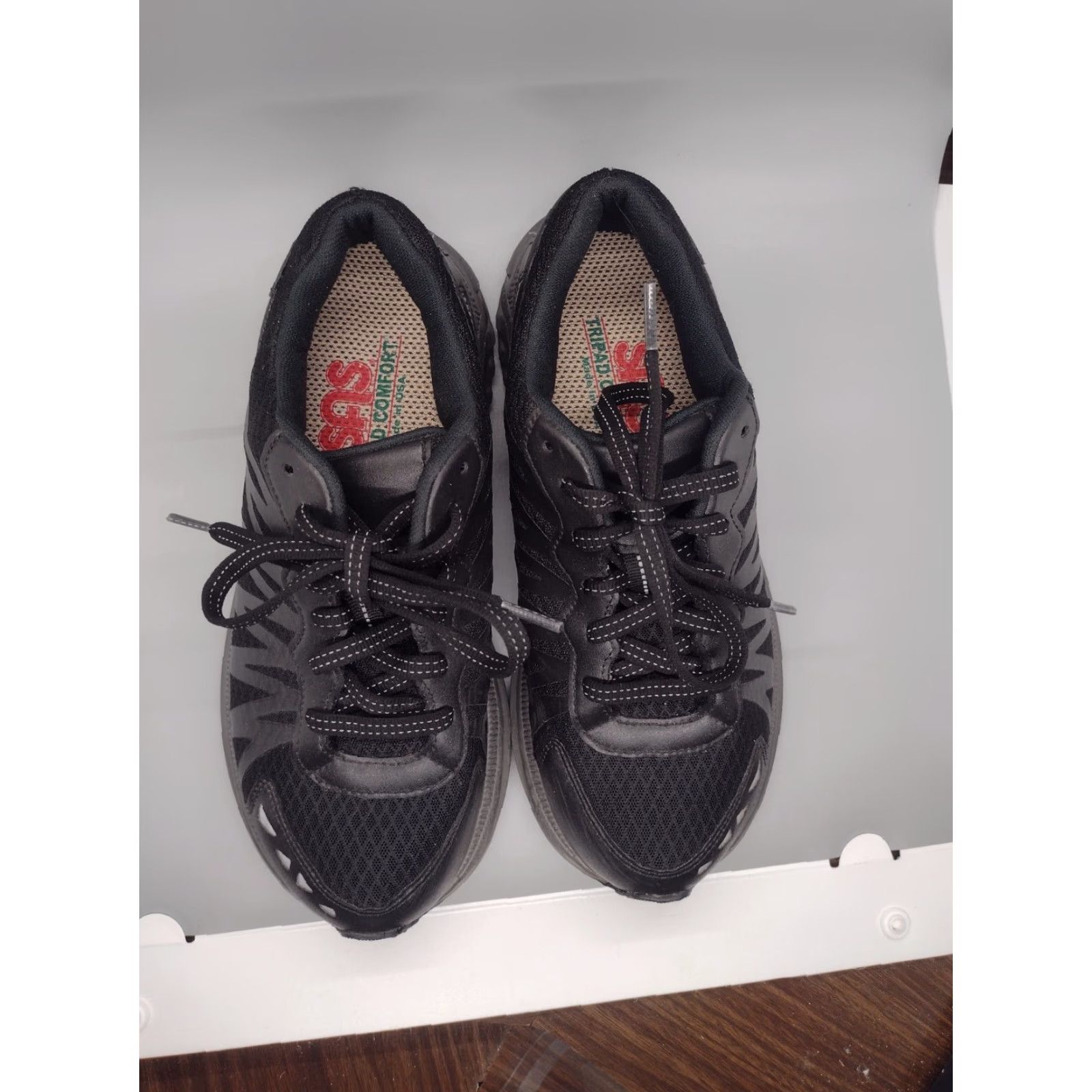 SAS SAS Womens Pursuit Running Shoes Black SPE1C1-18-D-1018 Low Top Lace Up 6.5D Running Shoes Womens Size M / US 6-8 / IT 42-44 - 4 Thumbnail
