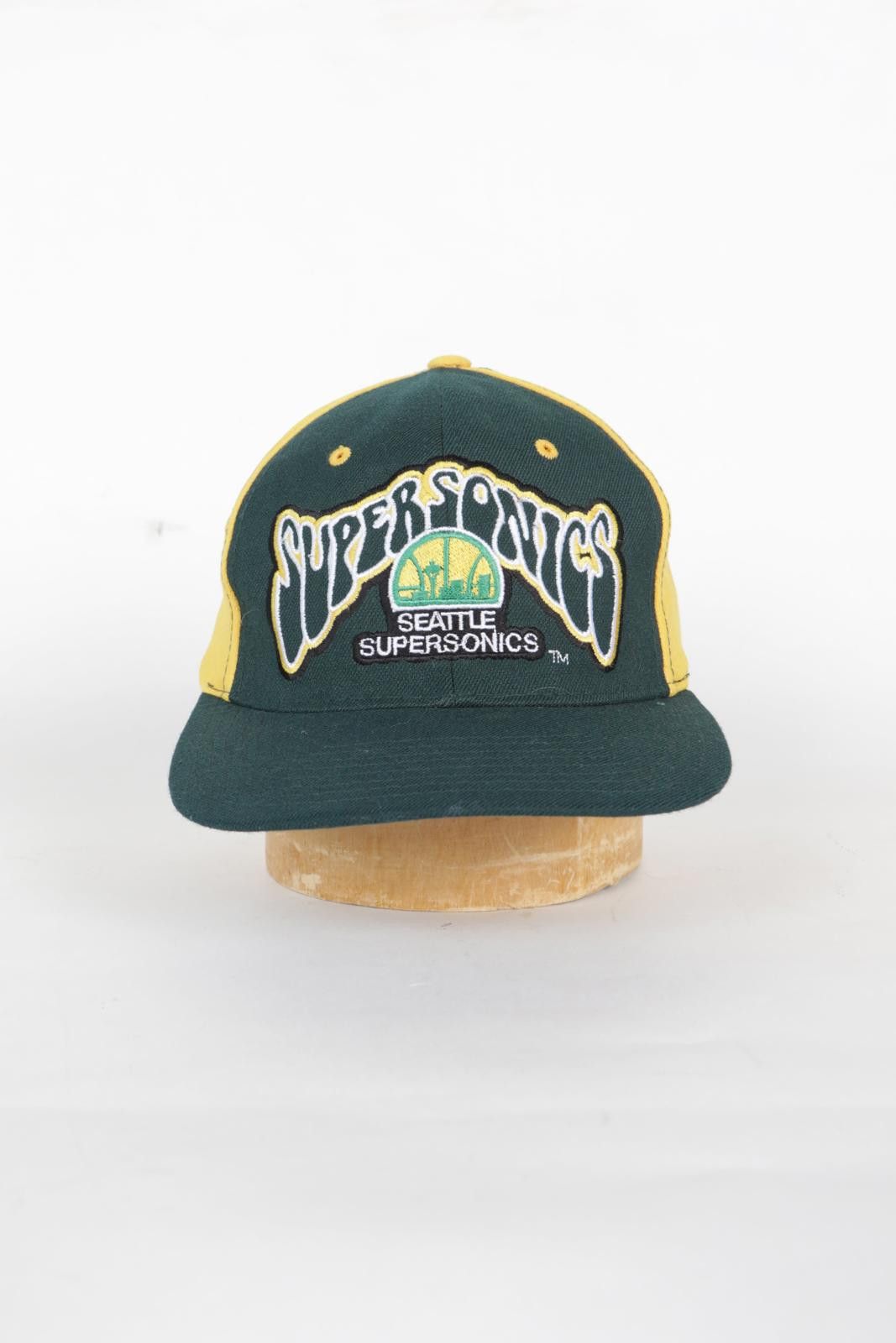 Starter 90's Starter Seattle Supersonics Fitted Cap Size ONE SIZE - 2 Thumbnail