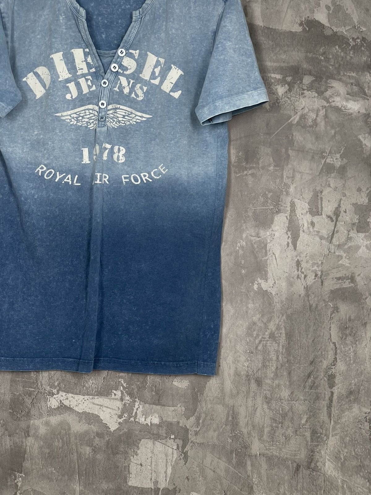 Diesel × Japanese Brand Vintage Y2K Diesel Faded Distressed Grunge 90s T-shirt Size US M / EU 48-50 / 2 - 6 Thumbnail