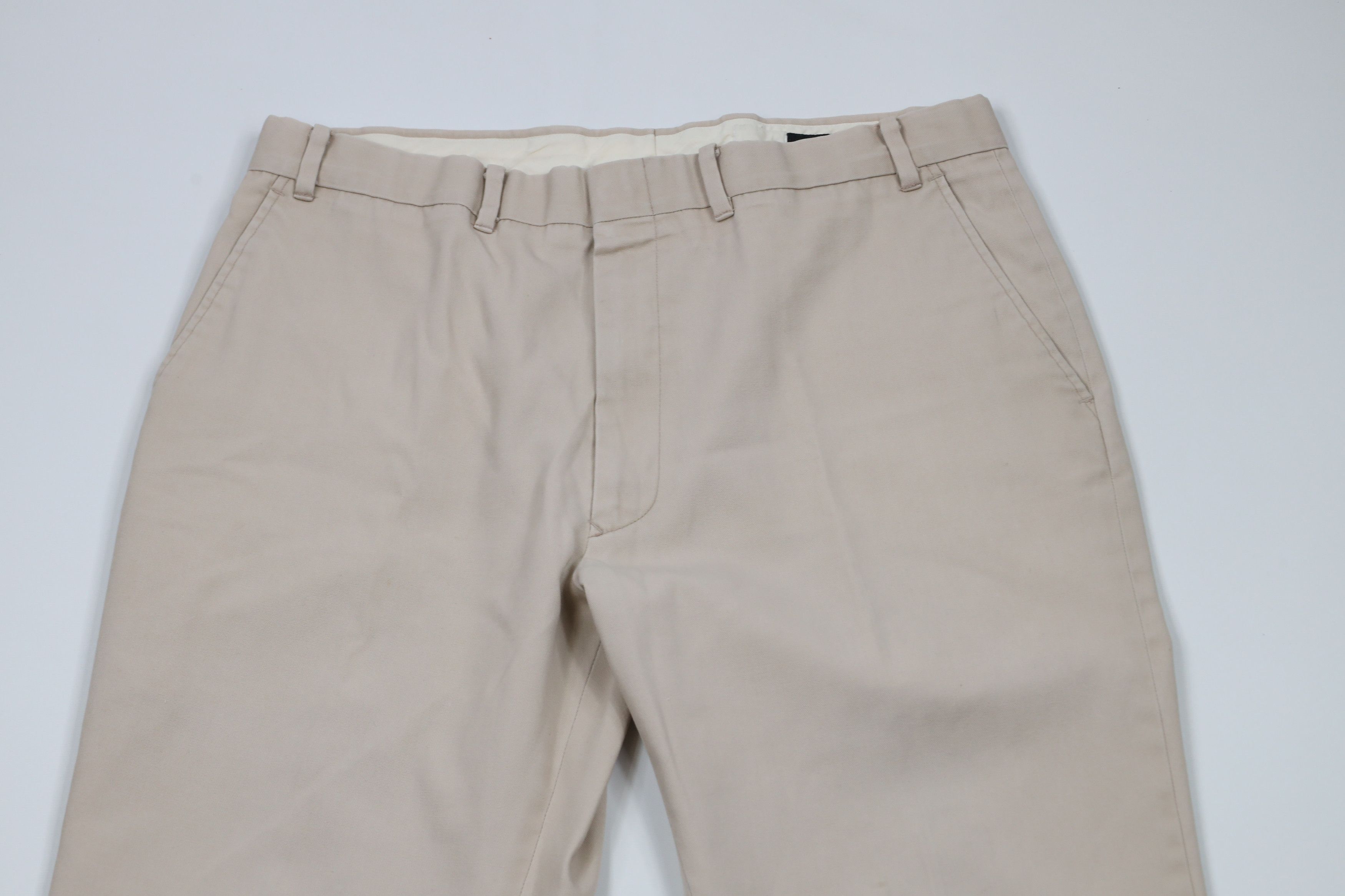 Vintage × Wrangler Vintage 70s Wrangler Flared Wide Leg Chino Pants Beige USA Size US 34 / EU 50 - 2 Thumbnail