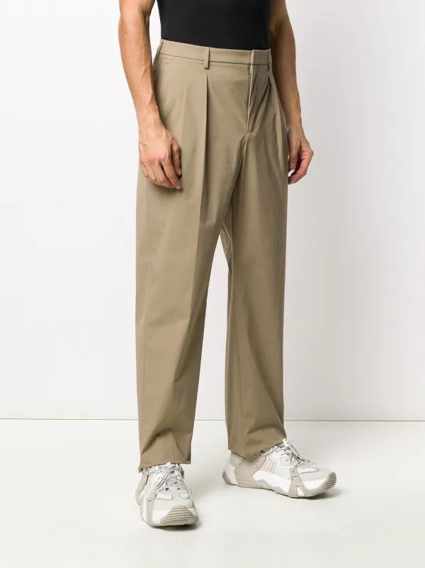 Valentino Valentino Garavani Darted Straight-leg Trousers Size US 29 - 2 Thumbnail