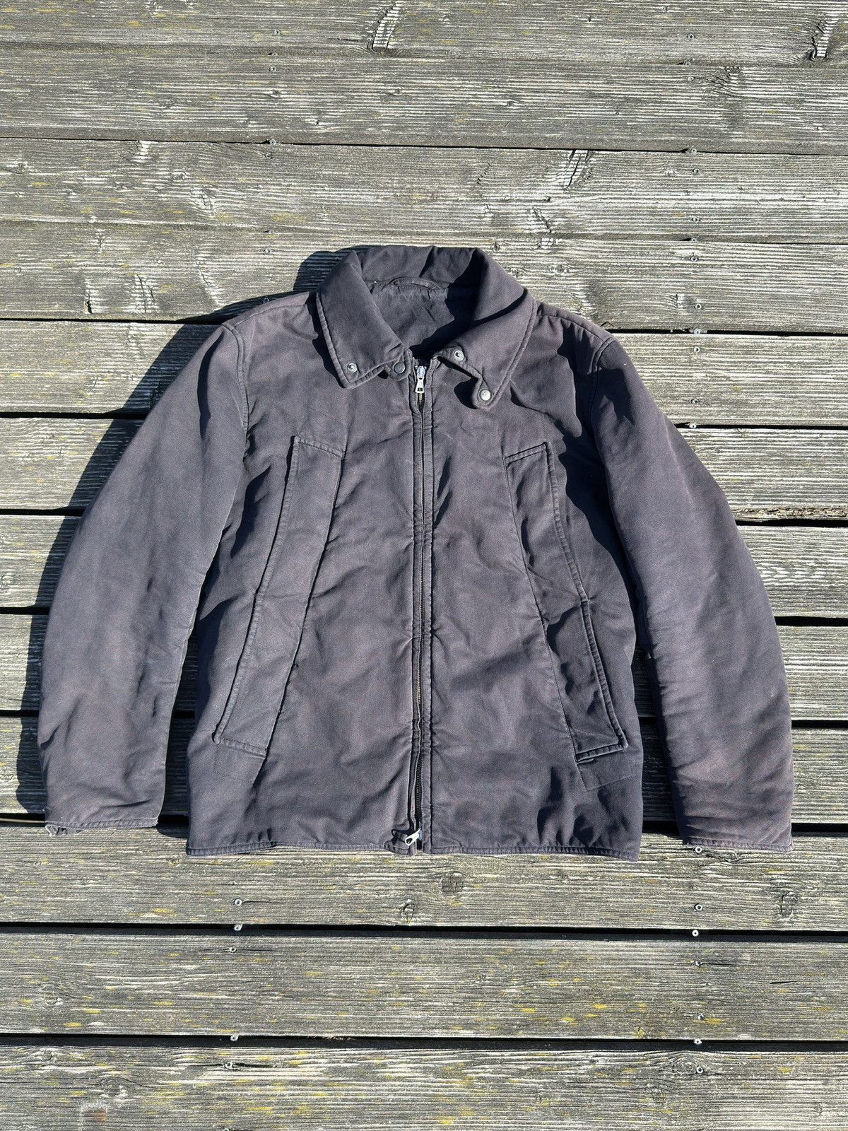 Maison Margiela Maison Margiela Plum Fade Padded Field Jacket Size US M / EU 48-50 / 2 - 1 Thumbnail