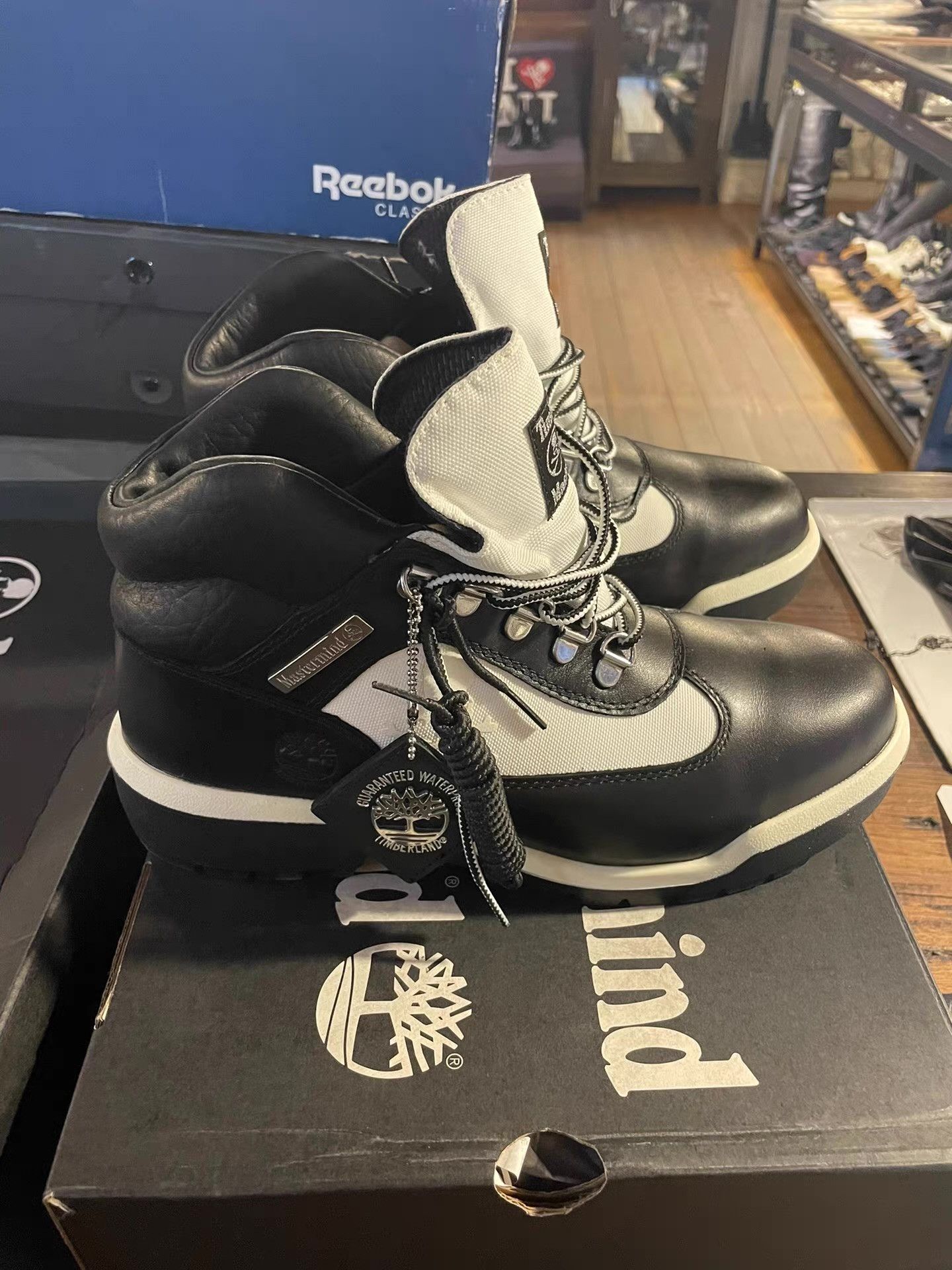 Mastermind Japan MASTERMIND JAPAN x TIMBERLAND Field Boots Ｑ25 Size US 7 / EU 40 - 4 Thumbnail