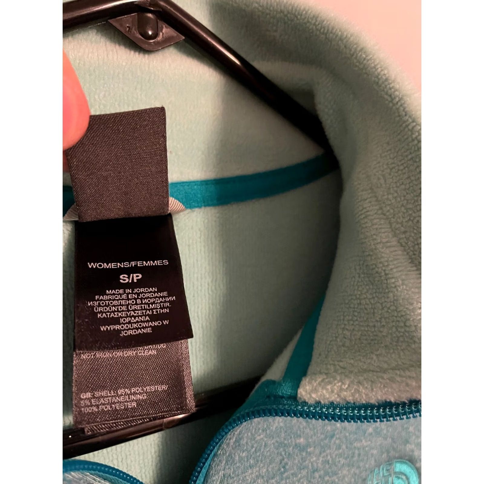 The North Face The North Face Women's Agave Jacket Full Zip Green Softshell Ladies Small Size S / US 4 / IT 40 - 4 Thumbnail