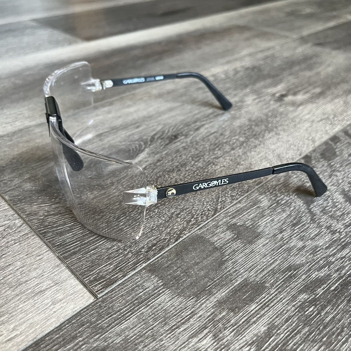 Vintage Vintage 1990s Gargoyles Terminator Model Clear Sport Glasses Size ONE SIZE - 3 Thumbnail