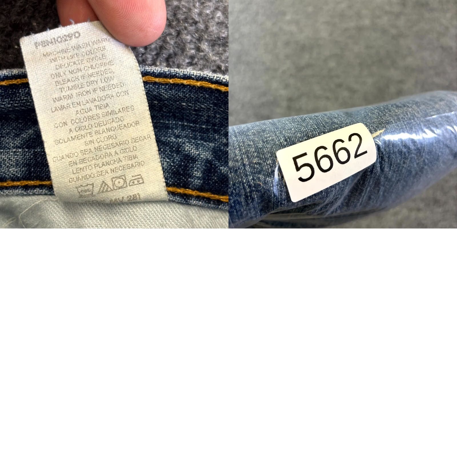 Dockers Dockers Jeans Mens 32x32 Blue Denim 100% Cotton Straight Leg Outdoor Streetwear Jeans Mens Blue 32x32 Vintage Size US 32 / EU 48 - 8 Thumbnail