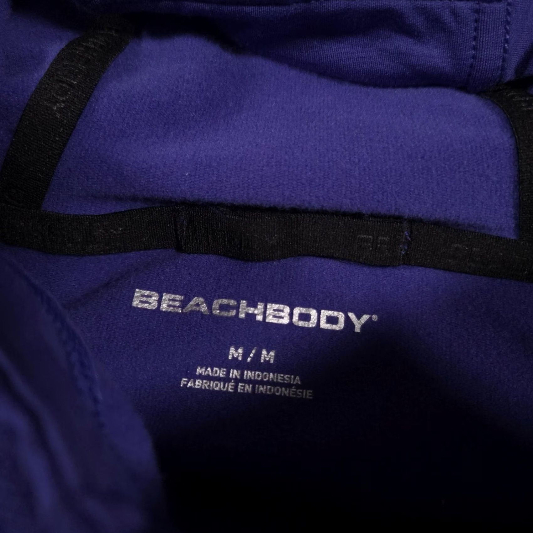 Coach VINTAGE Beachbody Jacket Womens Medium Purple Team Beachbody Coach Hooded Full Zip Size M / US 6-8 / IT 42-44 - 6 Thumbnail