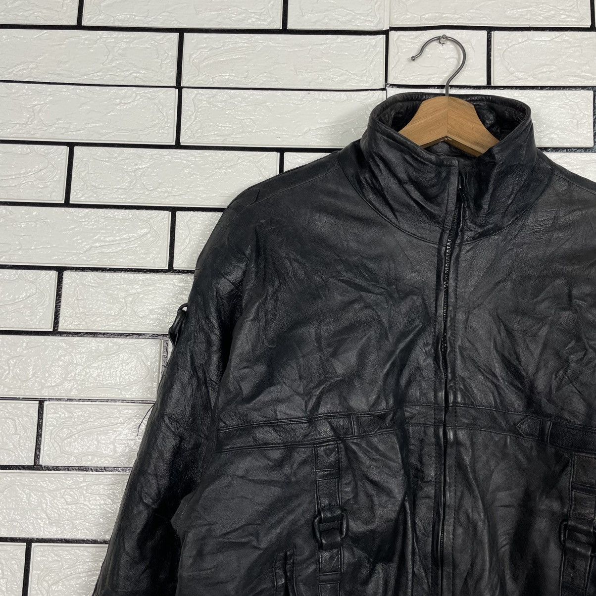 Other Wondorin Black Leather Jacket Size US M / EU 48-50 / 2 - 6 Thumbnail