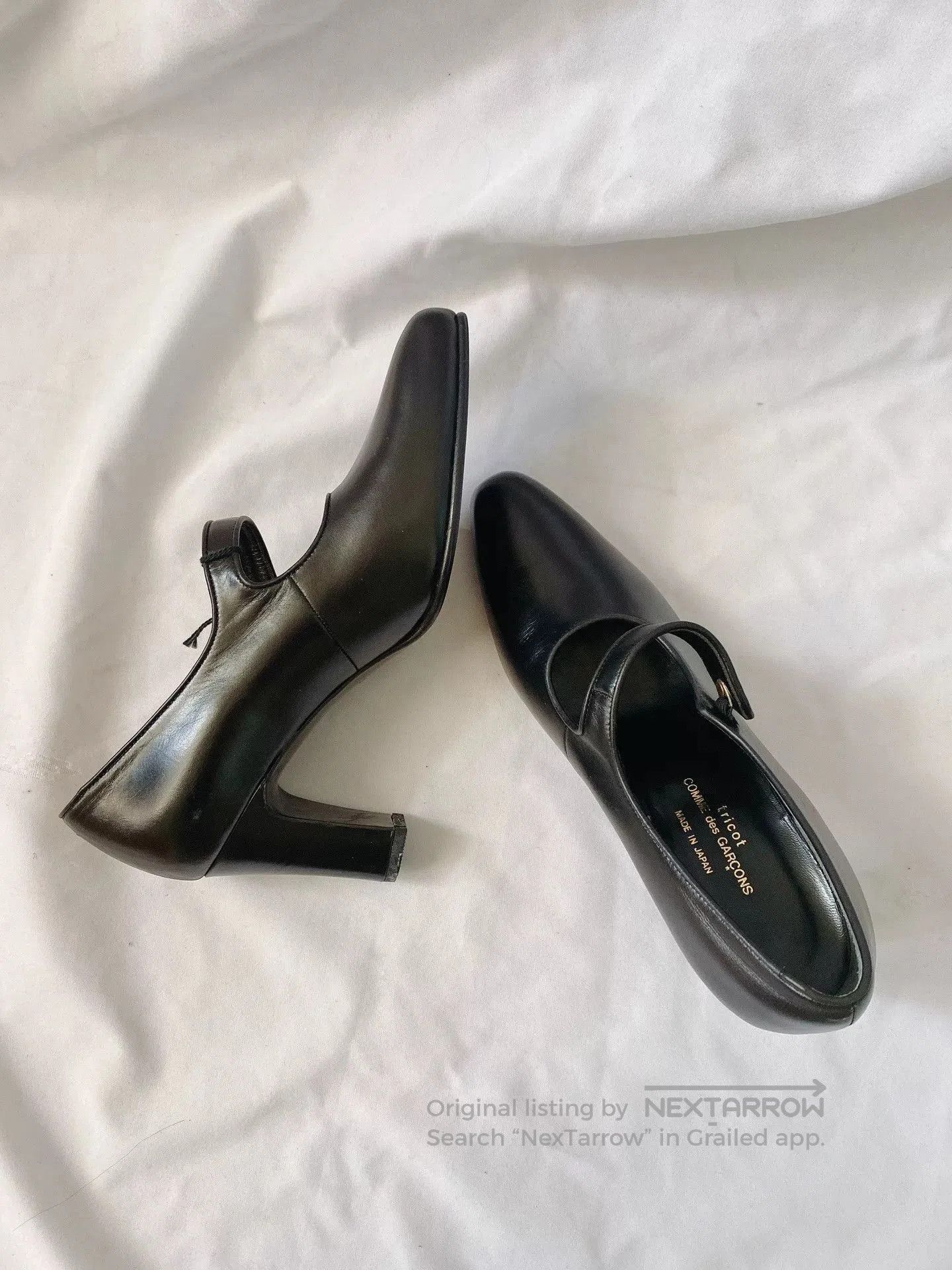 Tricot Comme des Garcons Comme des Garçons Tricot Mary Jane Heels. Size US 6 / IT 36 - 1 Thumbnail