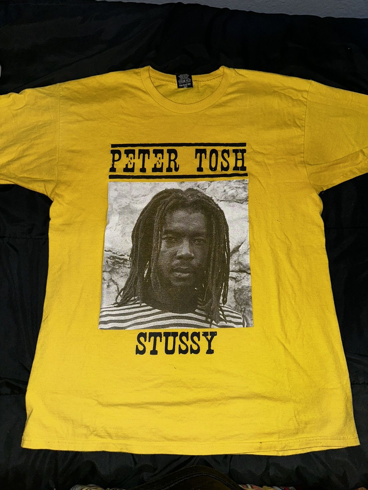 Stussy x Peter Tosh Jamaica Snapback Cap Black/Rasta