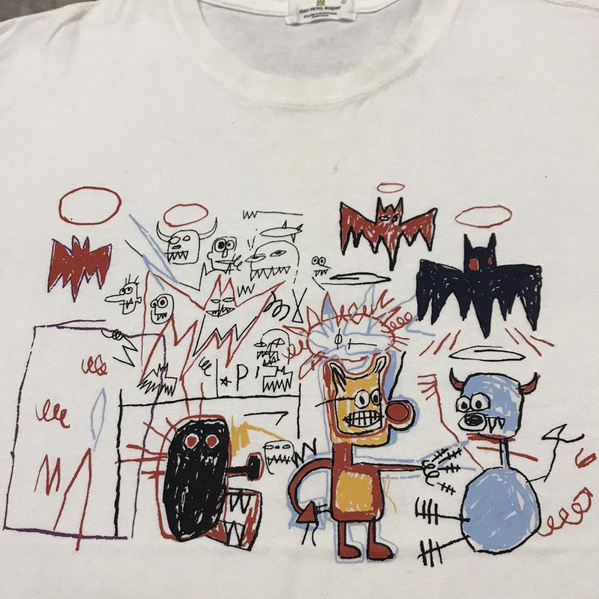 Jean-Michel Basquiat Vintage Jean Michel Basquiat Uniqlo Tshirt Size US M / EU 48-50 / 2 - 4 Thumbnail