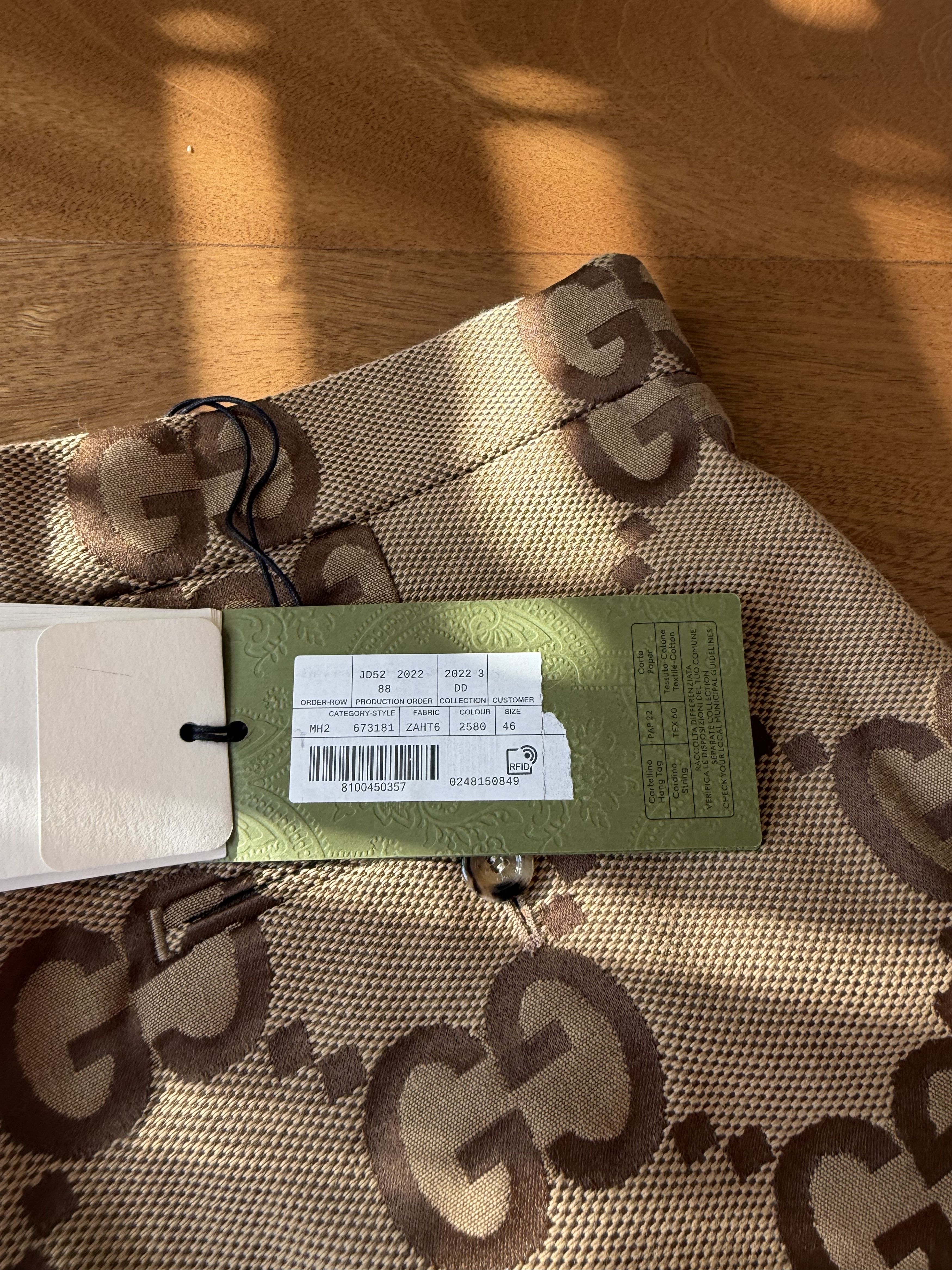 Gucci 🟤 Gucci Jumbo GG Canvas Shorts Size 46 Size US 30 / EU 46 - 6 Thumbnail