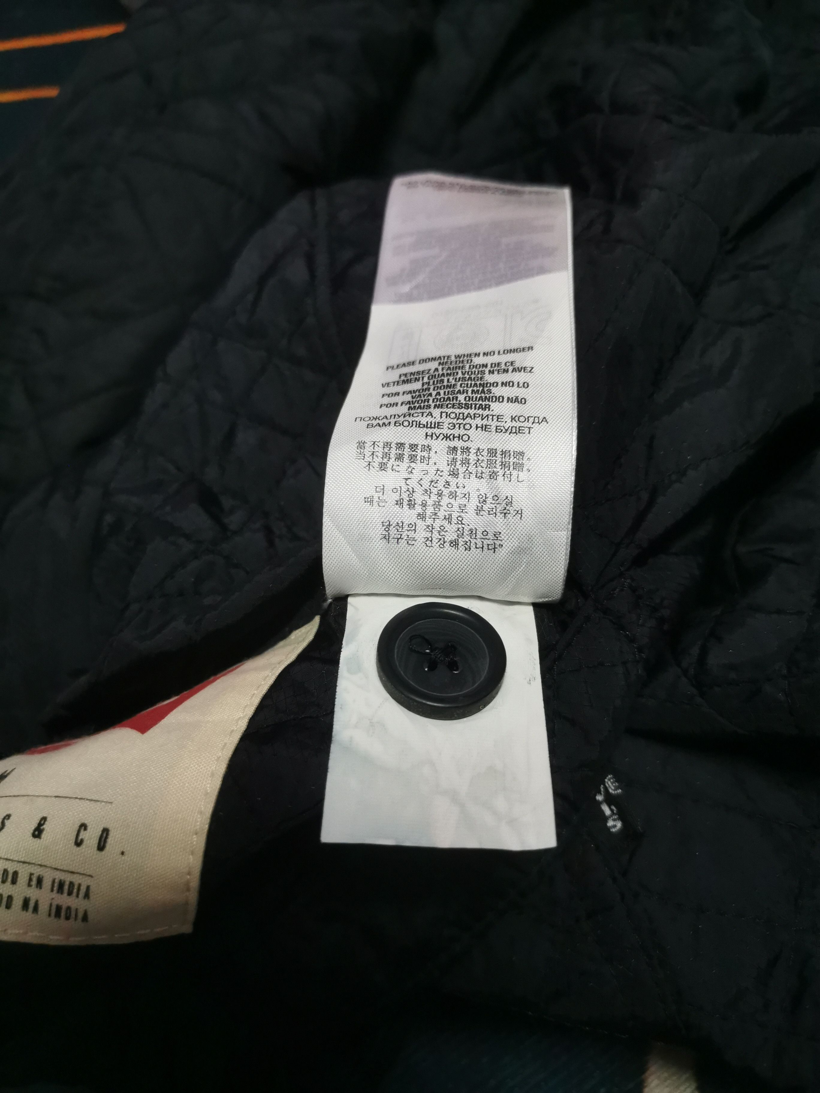 Levi's × Levi's Vintage Clothing Black LEVI'S Quilted Reversible Wool Jacket Size US M / EU 48-50 / 2 - 9 Thumbnail