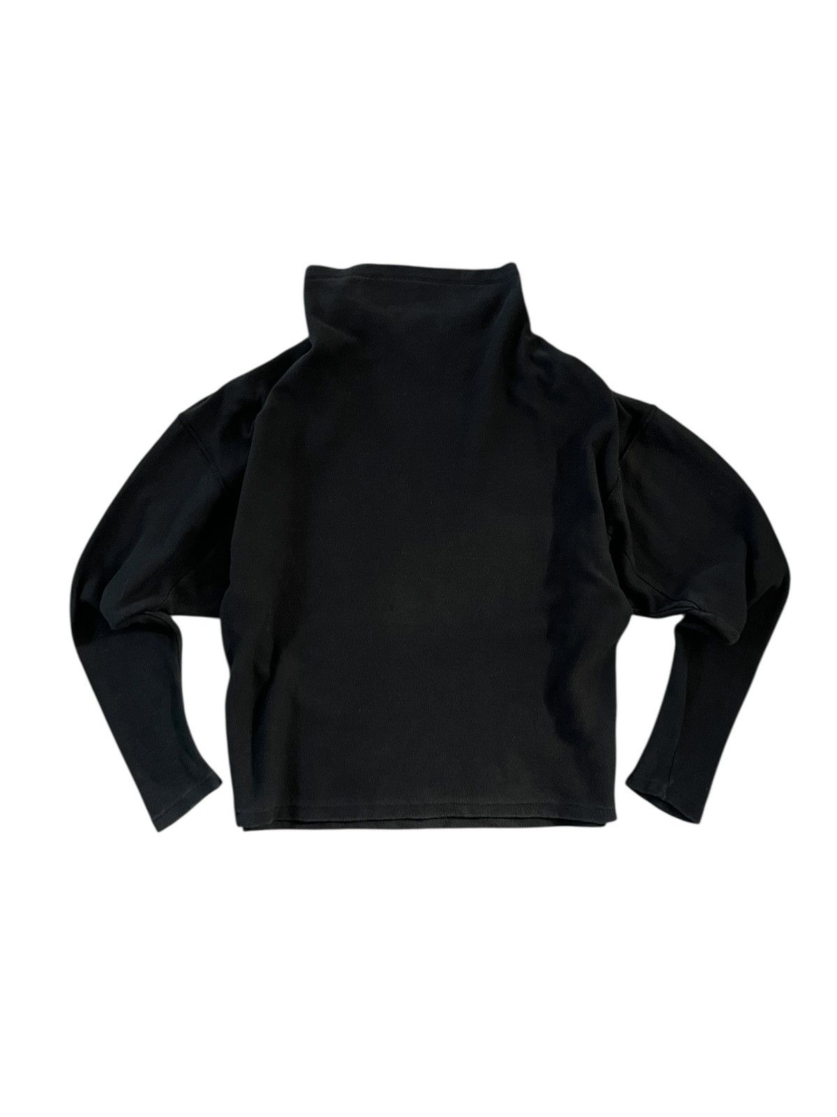 Issey Miyake 1980s Issey Miyake Plantation Boxy Mock Neck Tops Size M / US 6-8 / IT 42-44 - 3 Thumbnail