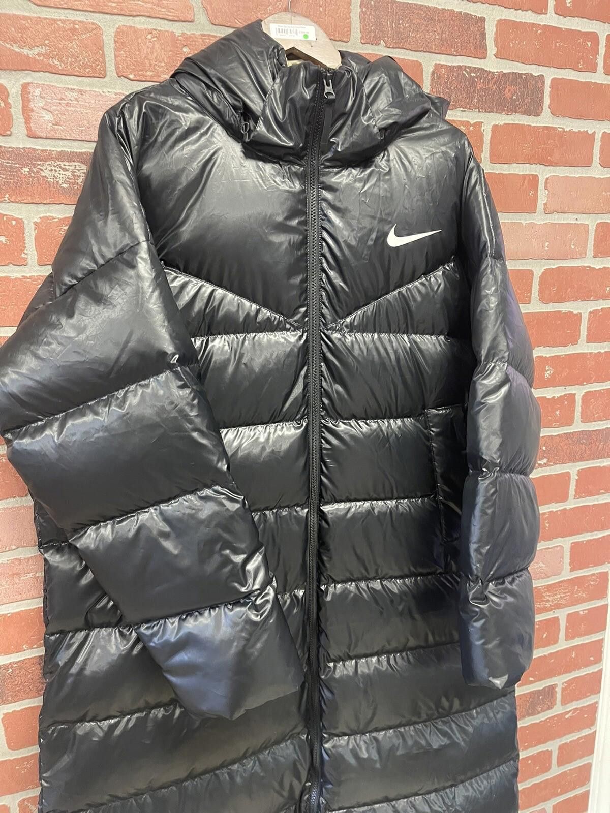 Nike Size XL - Nike Sportswear Down Parka Black Mystic Women's Size XL / US 12-14 / IT 48-50 - 2 Thumbnail