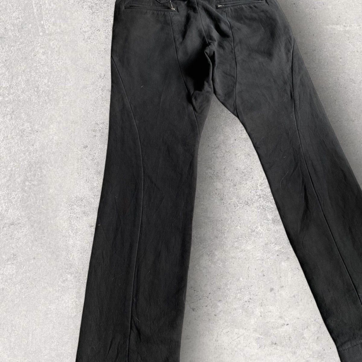 The Viridi-anne Back Twisted Seam Leg Wool/Cashmere Blend Pants Size US 34 / EU 50 - 2 Thumbnail