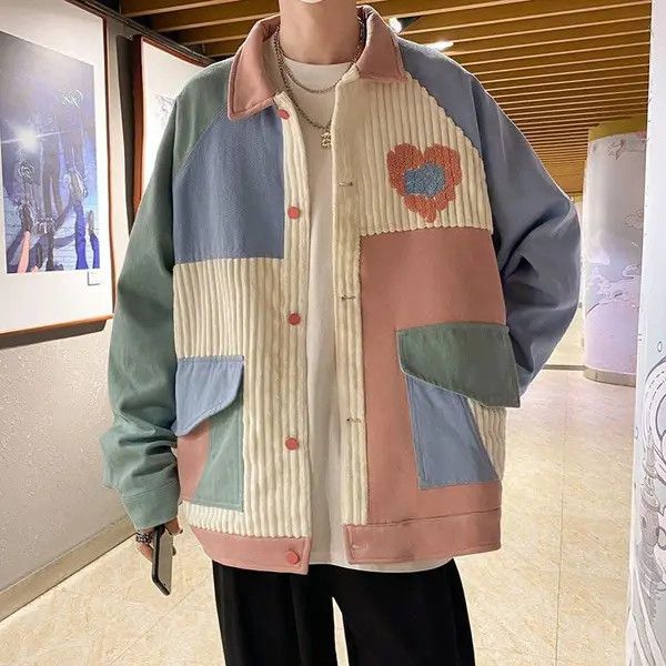 Multi Color Striped Jacket