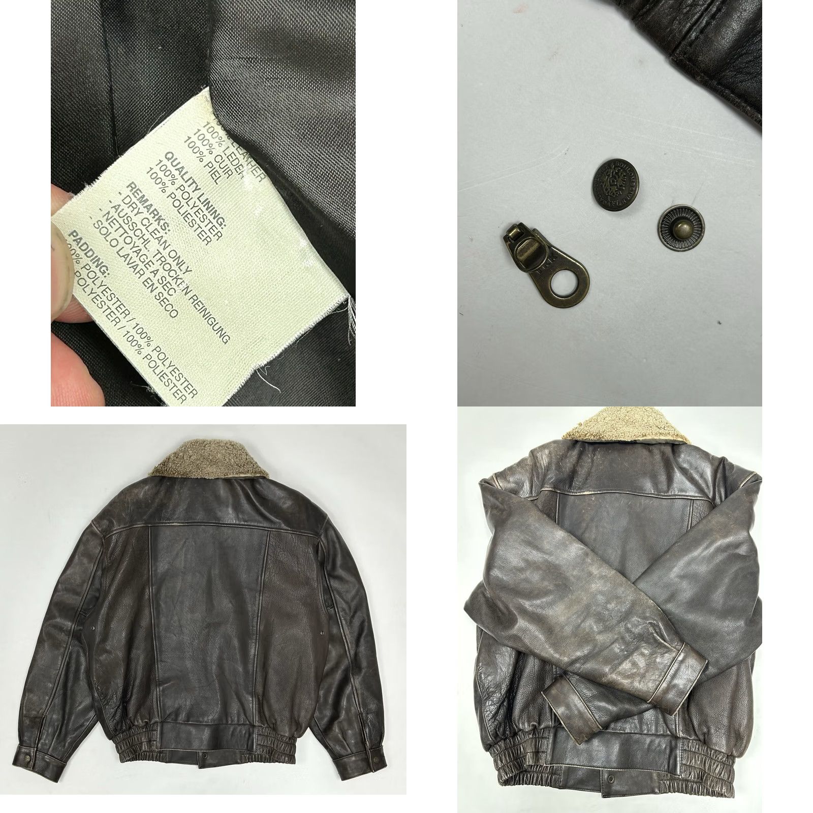 Vintage VINTAGE Pete’s Wicked Ale Leather Jacket Beer Brewery 90s USA Medium Size US M / EU 48-50 / 2 - 10 Thumbnail