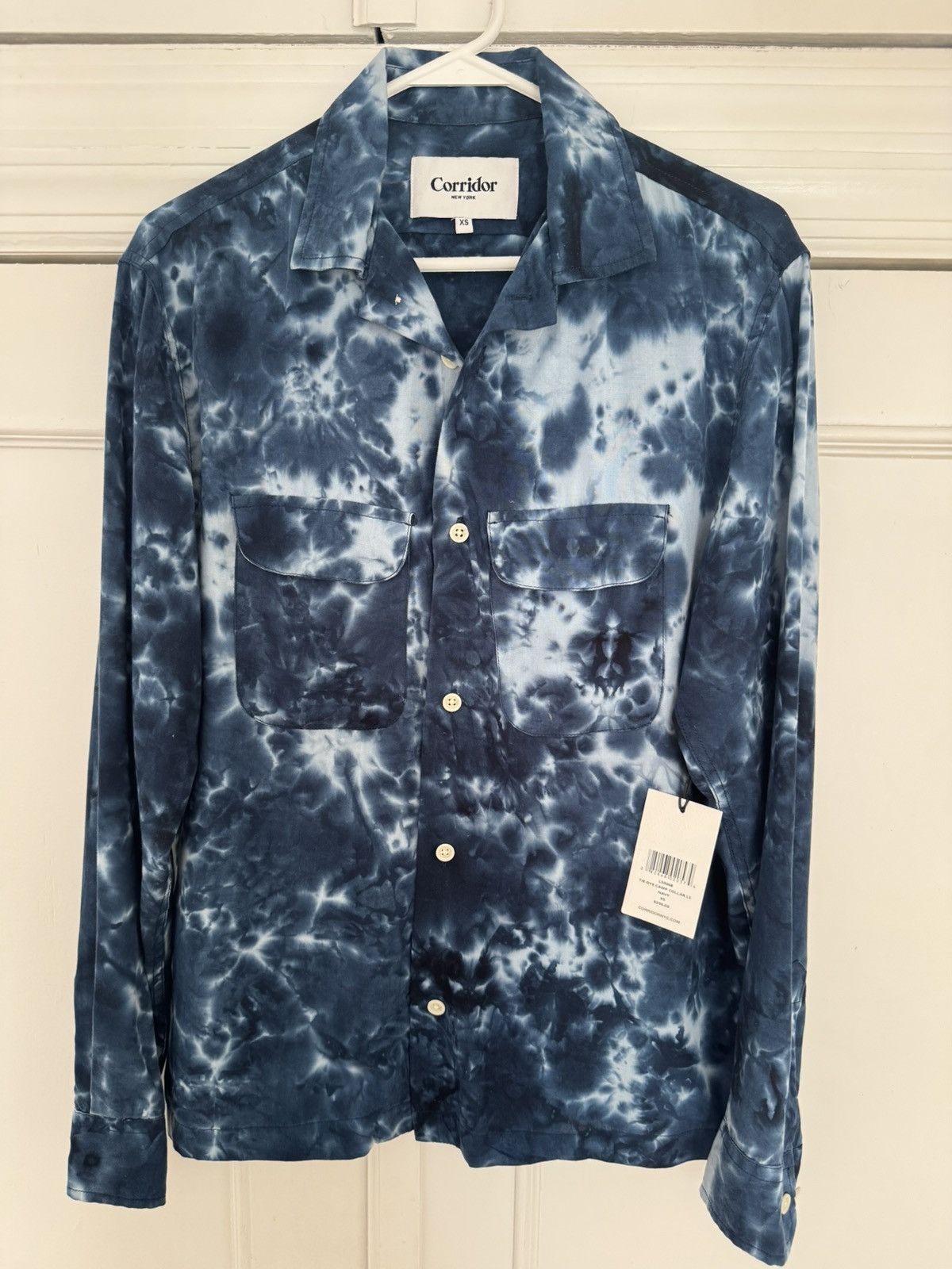 Corridor Corridor Tie-Dye Camp Lyocell Small Long Sleeve Size US XS / EU 42 / 0 - 1 Thumbnail
