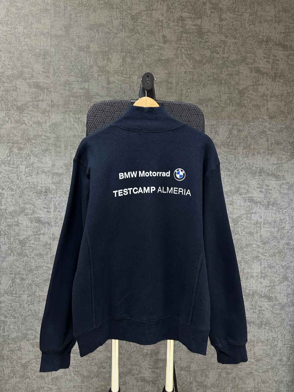 BMW × Vintage Vintage BMW Racing Big Logo Zip Hoodie Size US L / EU 52-54 / 3 - 11 Thumbnail