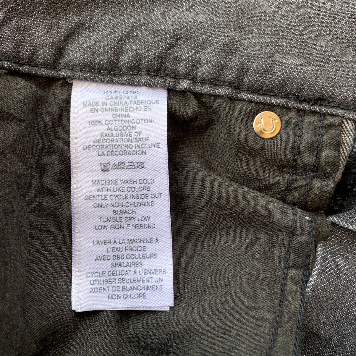 True Religion Billy Relaxed Bootcut Distressed jeans