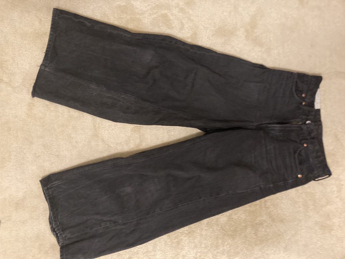 Japanese Brand × Vintage Reworked Ultra Baggy Jeans Size US 29 - 1 Preview