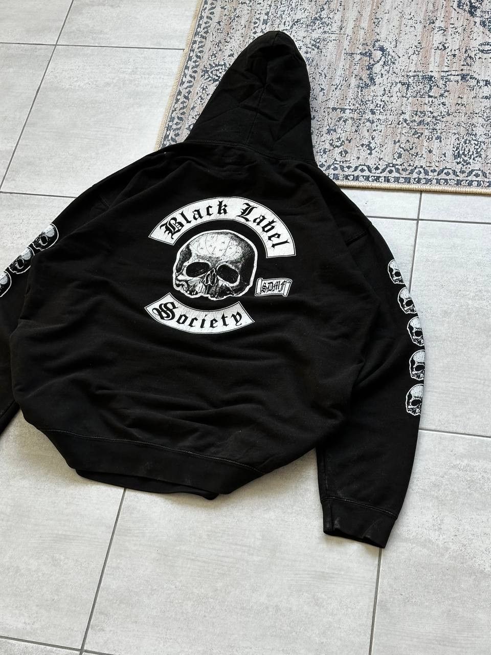 Vintage Black Label Society Rock Band Tour Hoodie Rare