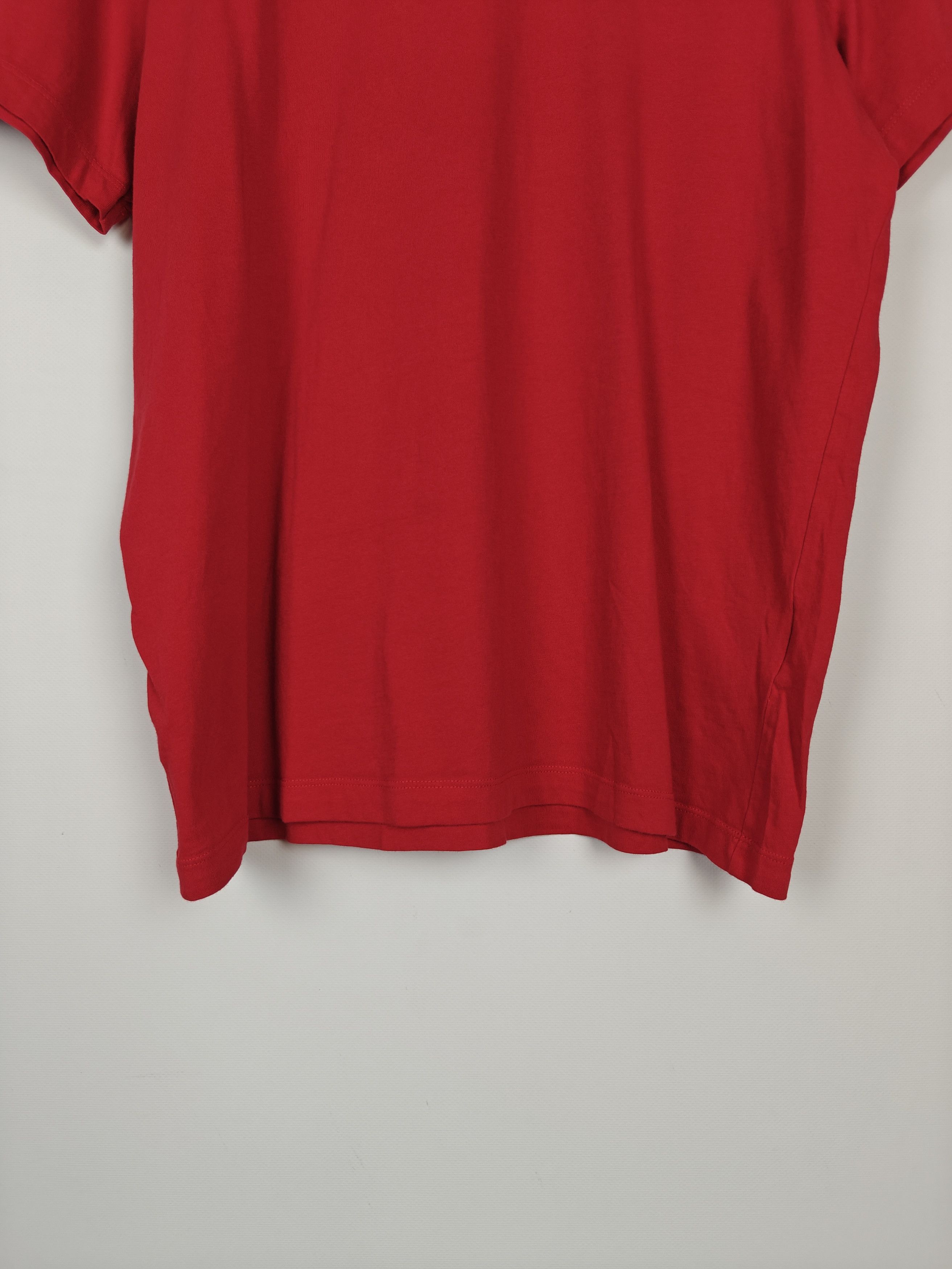 Nike Nike Basic T-Shirt Logo Red Tee size L Size US L / EU 52-54 / 3 - 3 Thumbnail