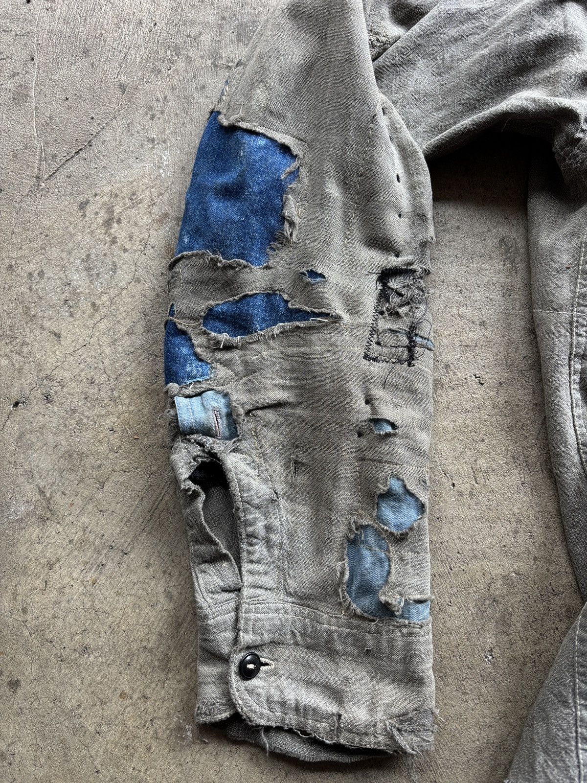 Other Vintage reconstructed work shirt Size US S / EU 44-46 / 1 - 6 Thumbnail