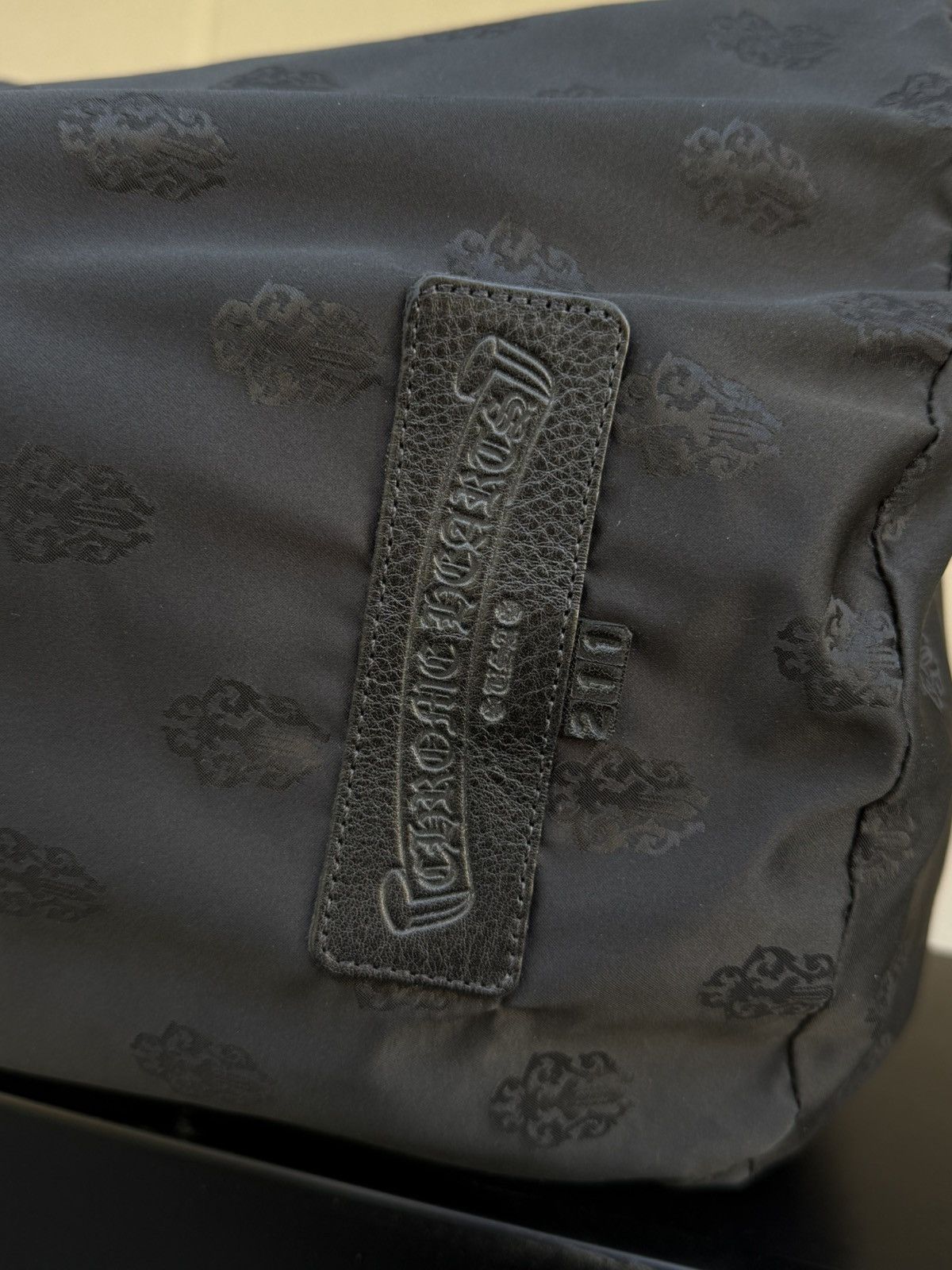 Chrome Hearts Chrome Hearts Fleur Patch Black Duffle Bag Size ONE SIZE - 8 Thumbnail