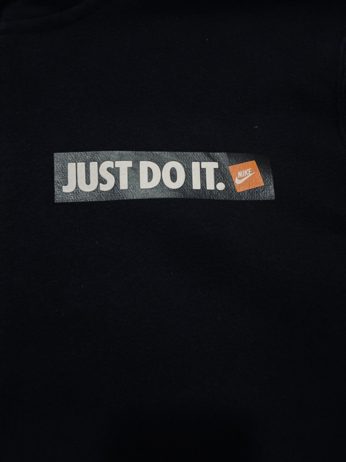 Designer × Nike Nike Just Do it Box Logo Black Size US XL / EU 56 / 4 - 6 Thumbnail