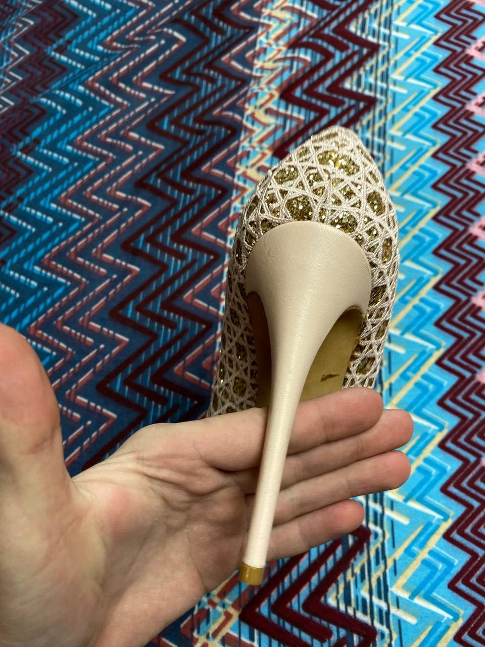 Giuseppe Zanotti Giuseppe Zanotti Crystallized Platform Peep Toe heels Size US 9.5 / IT 39.5 - 12 Thumbnail