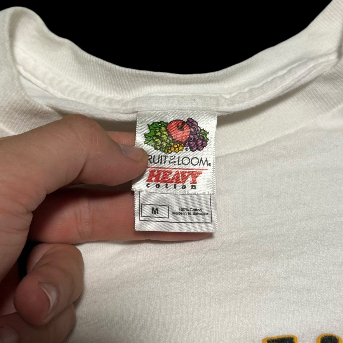 Fruit Of The Loom × Vintage Vintage Fruit of the Loom God Religion Jesus White Shirt M Size US M / EU 48-50 / 2 - 4 Thumbnail