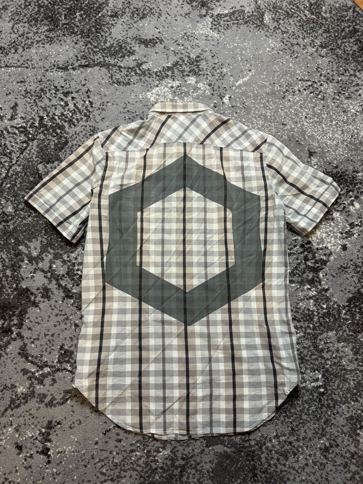 Diesel × Vintage Vintage Y2K Diesel Square Print Shirt Size US XL / EU 56 / 4 - 8 Thumbnail