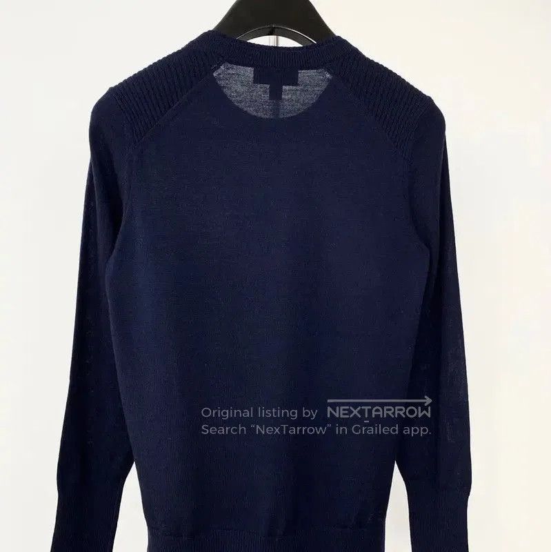 Burberry Burberry Men's Navy Blue Wool Knit Sweater. Size US S / EU 44-46 / 1 - 2 Thumbnail
