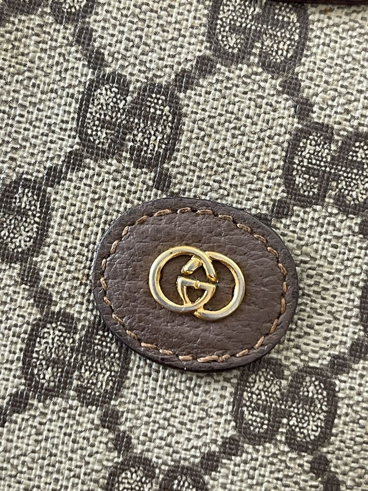 Gucci Gucci Monogram Clutch Bag GG Interlocking Zipper Size ONE SIZE - 4 Thumbnail