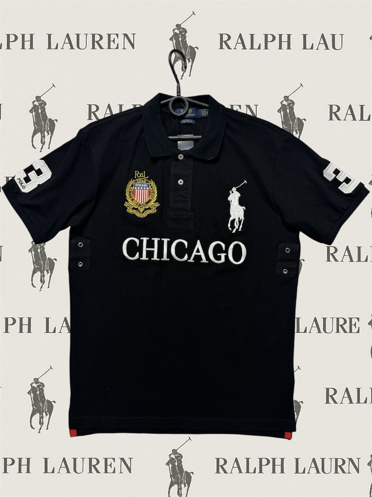 Polo Ralph Lauren × Streetwear × Vintage Chicago polo Ralph
