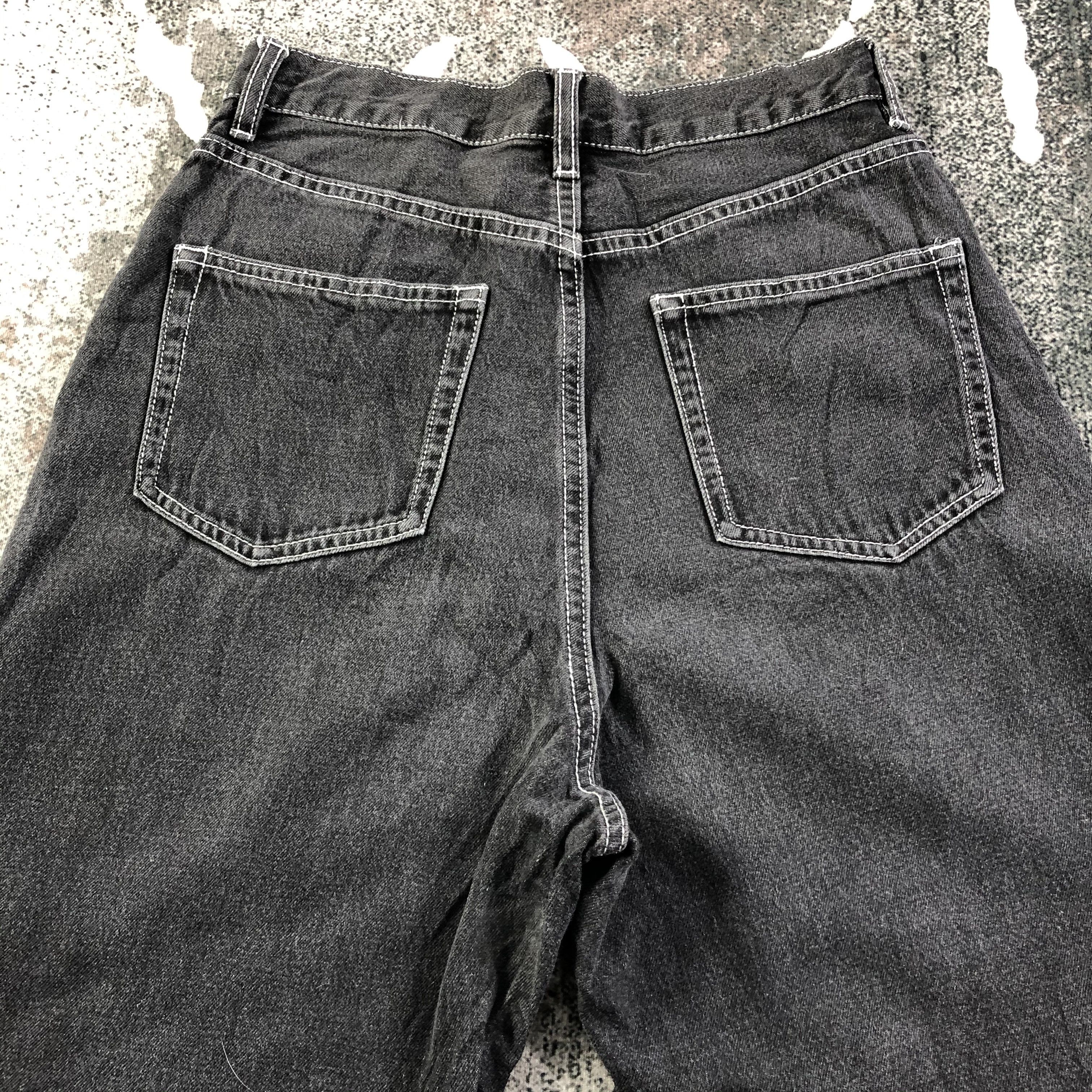 Japanese Brand Japanese Brand Jeans Faded Black High Waist Denim KJ1544 Size 27" / US 4 / IT 40 - 4 Thumbnail