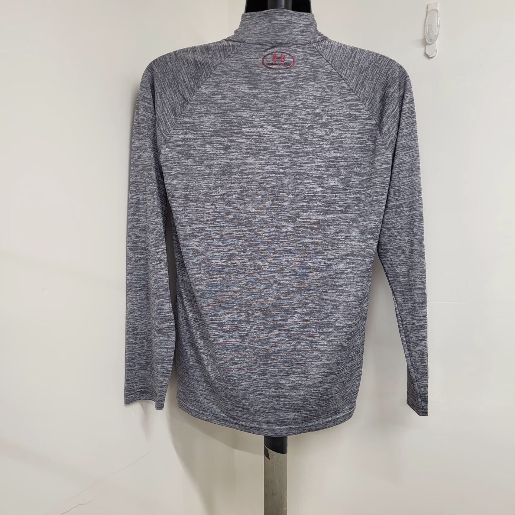 Under Armour Under Armour Sweater Men M Gray Heathered Loose Heatgear Performance Crew Neck Pullover Long Sleeve 1/2 Zip Size US M / EU 48-50 / 2 - 5 Thumbnail