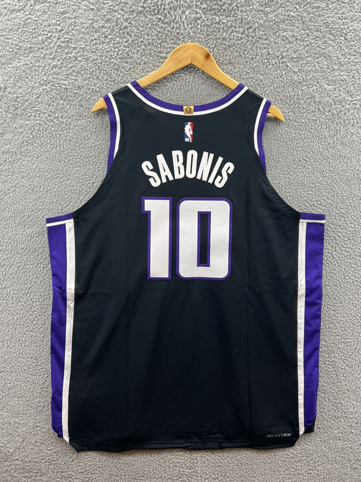 Nike Nike Sacramento Kings Sabonis Icon Edition NBA Jersey 3XL Size US XXL / EU 58 / 5 - 2 Thumbnail