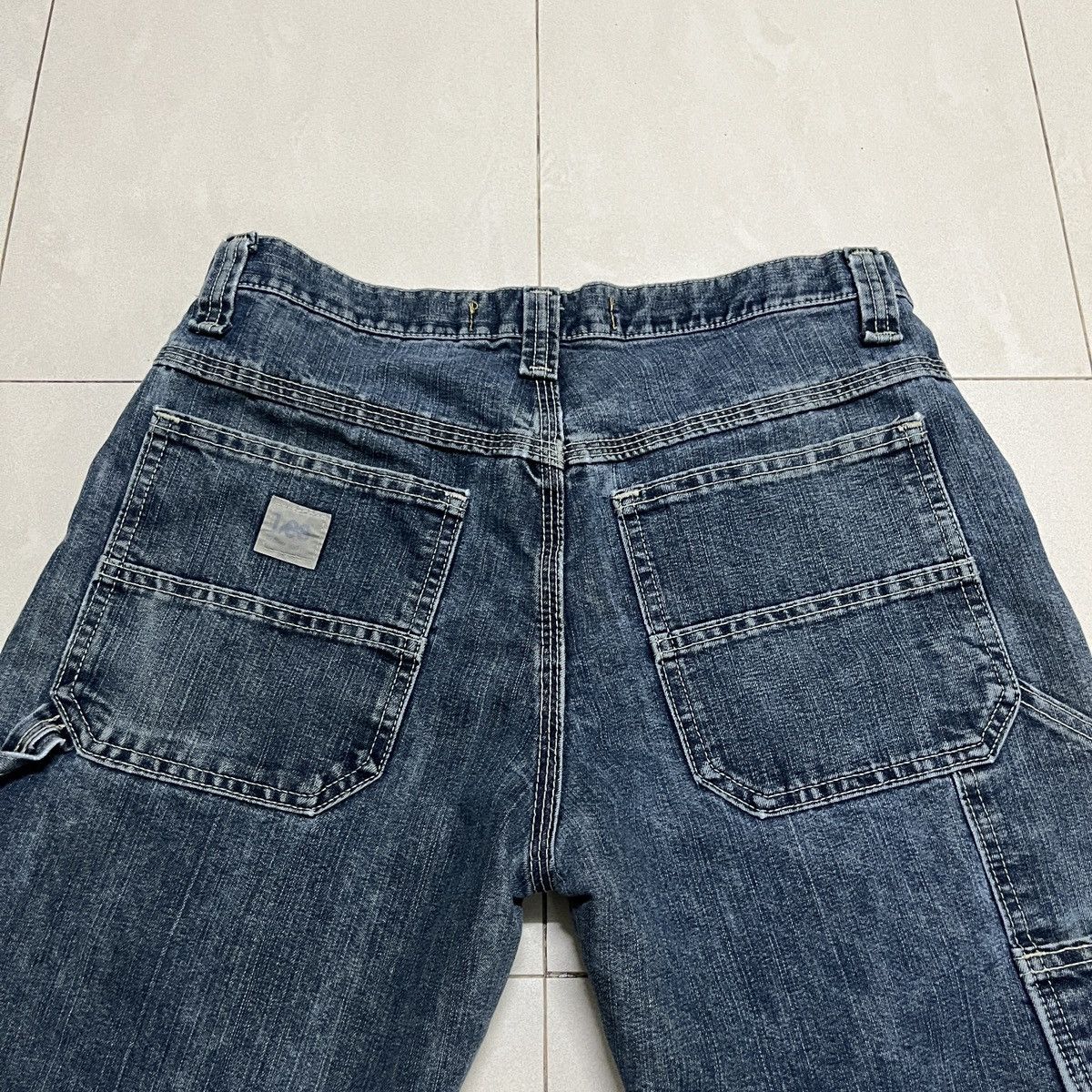 Lee × Vintage Vintage Lee Dungarees Carpenter Jeans Size US 31 - 4 Thumbnail