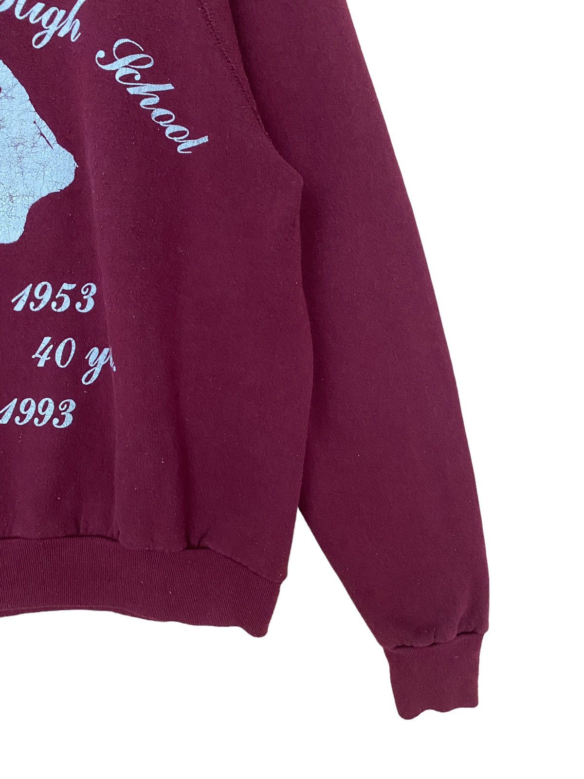 Lee × Vintage Vintage Person Country High School Sweatshirt 1990s Size US XL / EU 56 / 4 - 3 Thumbnail
