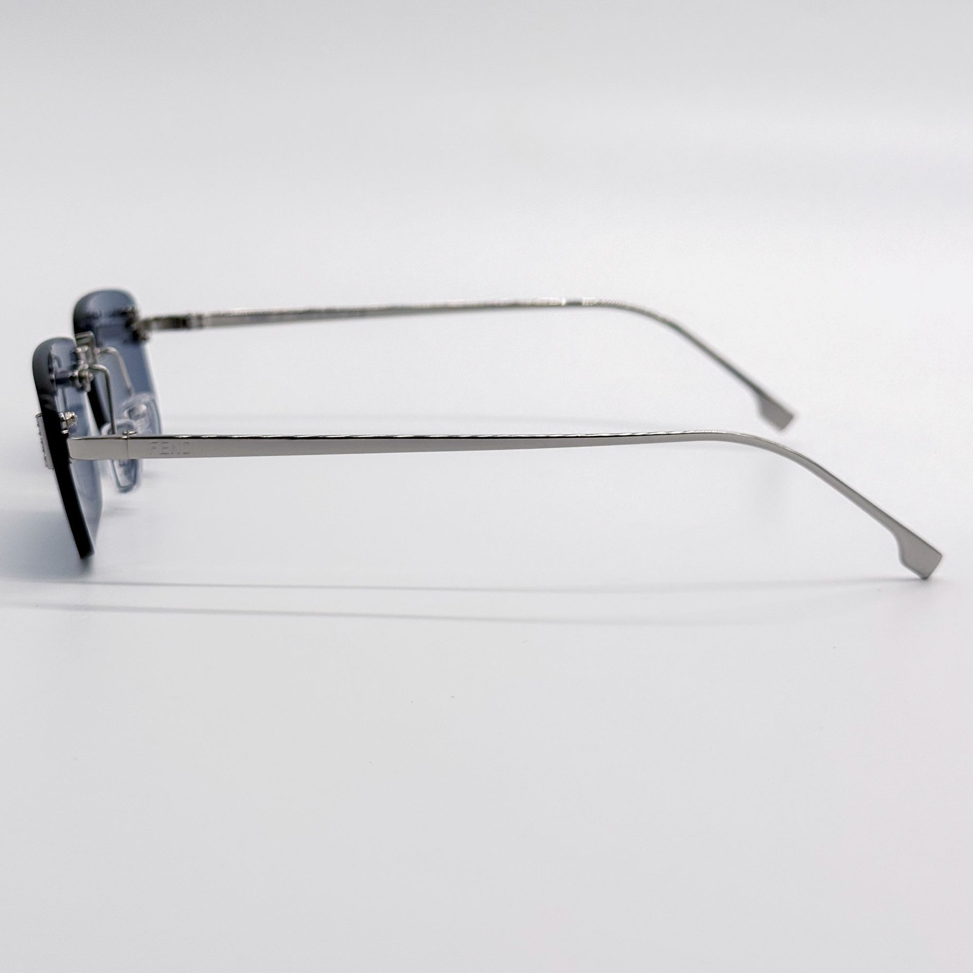 Fendi NEW FE4172US 16X BLUE SILVER UNISEX SUNGLASSES FENDI FE4172U Size ONE SIZE - 5 Thumbnail