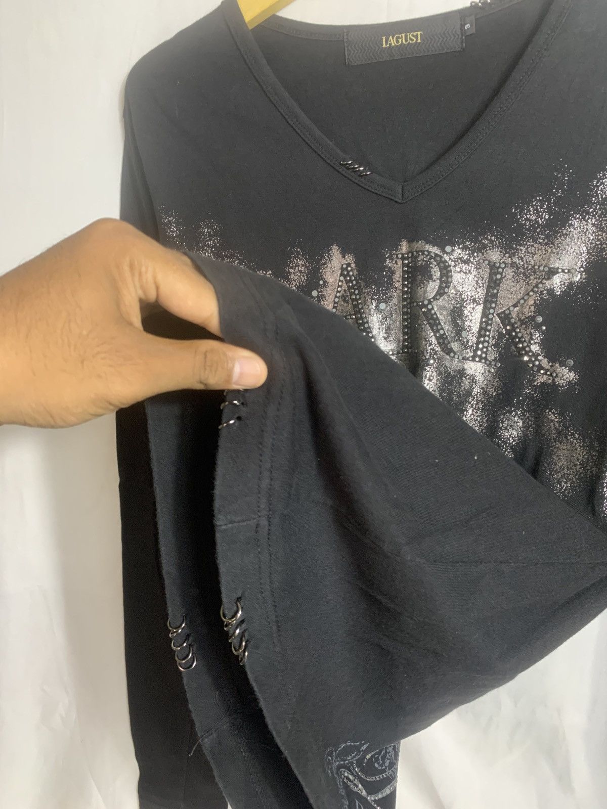 Japanese Brand Iaugust Dark poem longsleve Size US S / EU 44-46 / 1 - 10 Thumbnail