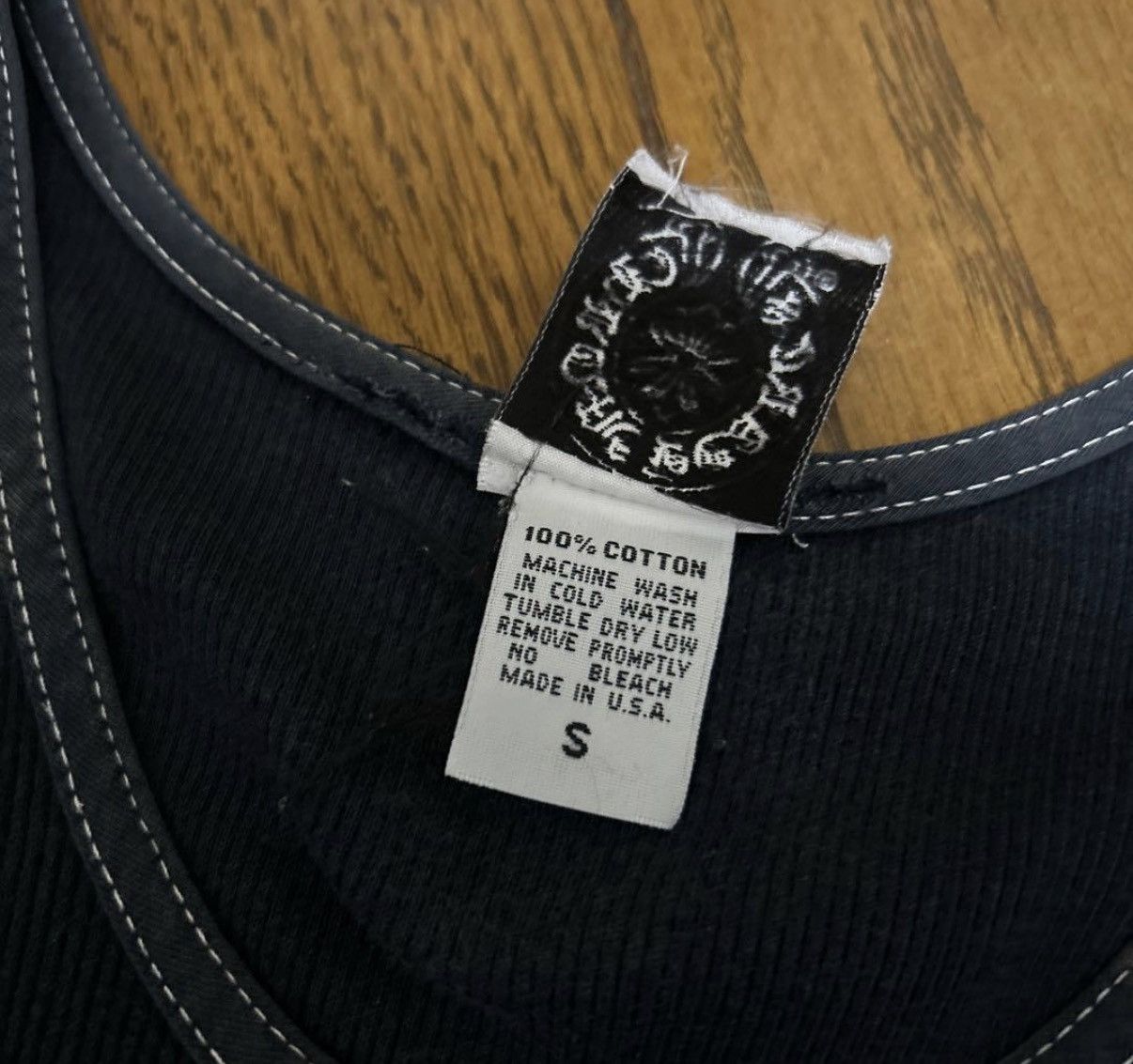 Chrome Hearts Old Chrome Hearts Dagger Horseshoe Tank Top size S Size US S / EU 44-46 / 1 - 5 Thumbnail